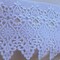 1 Yard 7 Inch Gabi’s Ultra Wide White Polyester Venice Lace Trim with Intricate Groundwork